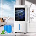 Generic, Mobilní klimatizace, 25L přenosný chladič vzduchu, 75W ventilátor, dálkové ovládání, 12H časovač, 3, Bílá, 25L, 75W, 3 L, 30 dB
