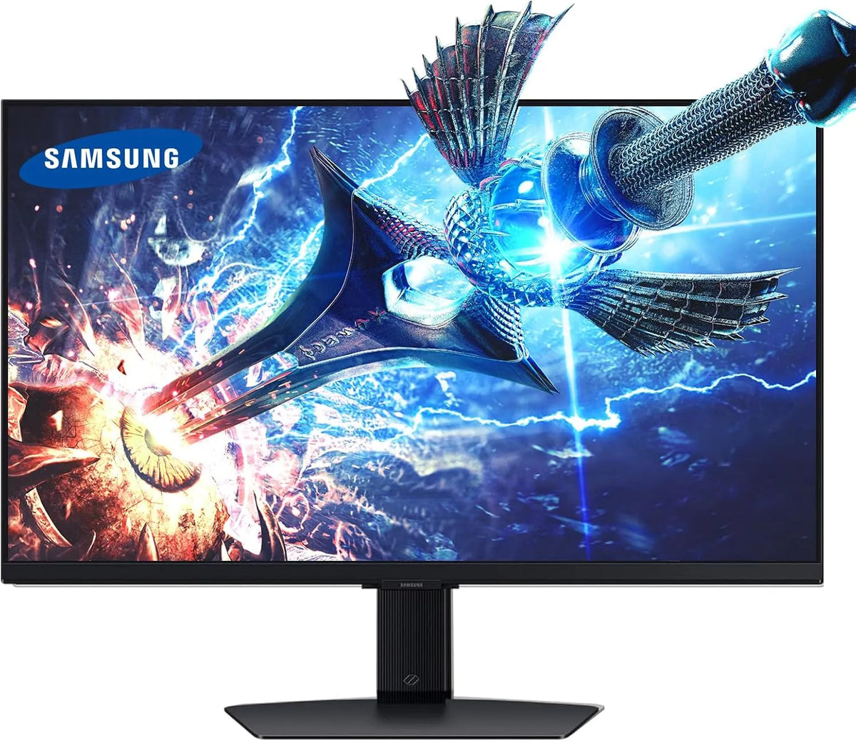 Samsung HDR400-Farben HDR400, Monitory, Odyssey 4K UHD Gaming Monitor, 68, 6 cm (27 palců), 144 Hz, 1 ms, rychlý IPS, Černá, 4K, 6 cm