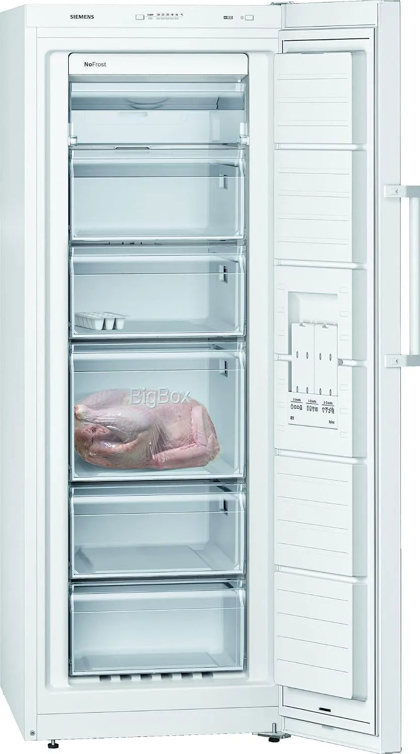 Siemens GS29NFWEV, Mrazničky, NoFrost, Bílá, 200 l