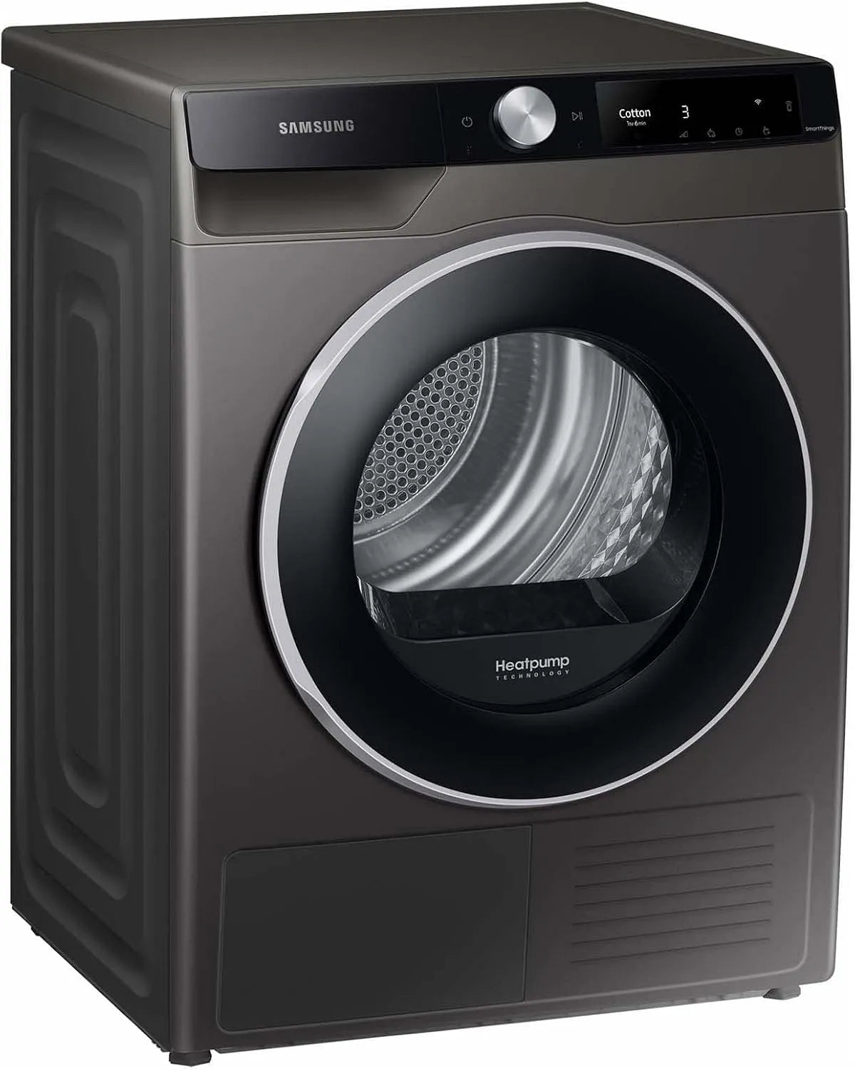 Samsung DV80T6220LX/S2 DV80T6220LX, Sušičky s tepelným čerpadlem, / S2 vysoušeč tepelných čerpadel, 8 kg, jednoduché ovládání s WiFi a Autocycle