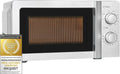 Exquisit W/900, Mikrovlnné trouby s grilem, Vynikající mikrovlnná trouba s grilem 20 L - 700 W / 900 W, 5 kroků, Černá / stříbrná, 20 L, 700 W