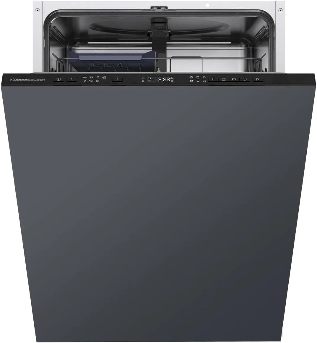 Küppersbusch K-Series.3, Myčky nádobí, G 6340.0v Plně integrovaná myčka nádobí, Stříbrná, 6340.0v