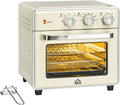 HOMCOM, Mini trouby, Mini- trouba s cirkulujícím vzduchem 20L Mini- trouba s pečením 1400W bílá, 20L, 1400W, 36L, 36.1L