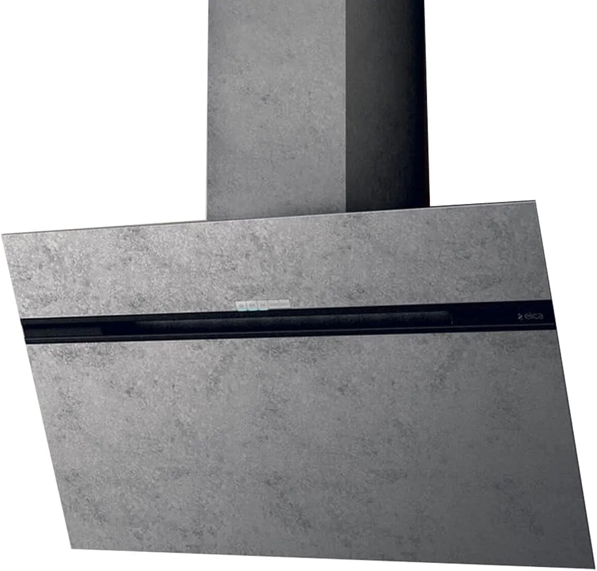 Elica PRF0147739, Ostrůvkové digestoře, pruh Urban bezhlavá kapuce 90 cm zinek, Černá, 90 cm, 2 x 2, 5 W, 65 dB