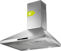 THERMEX, Nástěnné digestoře, Termex Trend 40 range kapuce 60 cm, nerezová ocel, Stříbrná, 60 cm, 133 l, 39 dB, 66 dB