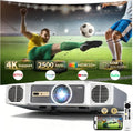 DESS, Projektory, C5 Enterprise GTV 4K Beamer v černé s Built- in Electric Bracket 2500 ANSI Lumen, Černá, 4K, 30W, 2.4G, 5G