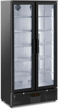 Royal Catering RC-BC004, Nápojové chladničky, Nápoje Lednice 458 l černá Powder Ostele Lahvička s nápojovou lednicí se, Bílá, 458 l, 10 v, 30 kg