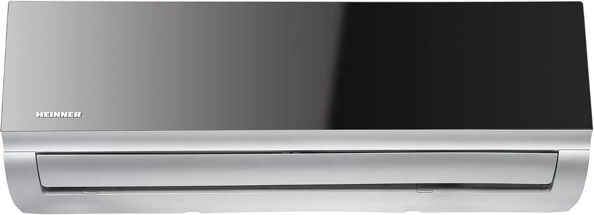 HEINNER HAC-MRB12SLWIFI, Splitové klimatizace, Mirror Split Klimatizace Stříbrná / Černá, 12000 BTU, WiFi, A + + chlazení, A +, Stříbro / Černá