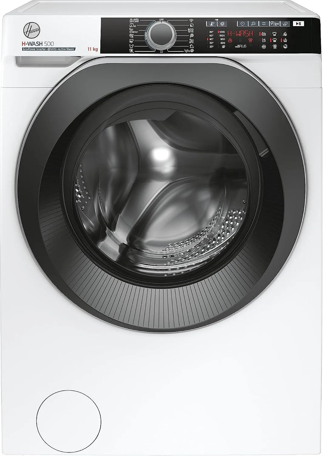 Hoover 411AMBS/1-S 411AMBS, Pračky, H-WASH 500 HWE / 1-S pračka / Třída energetické účinnosti A / Množství naplněné, Bílá, 11 kg, 100 l, 60 l