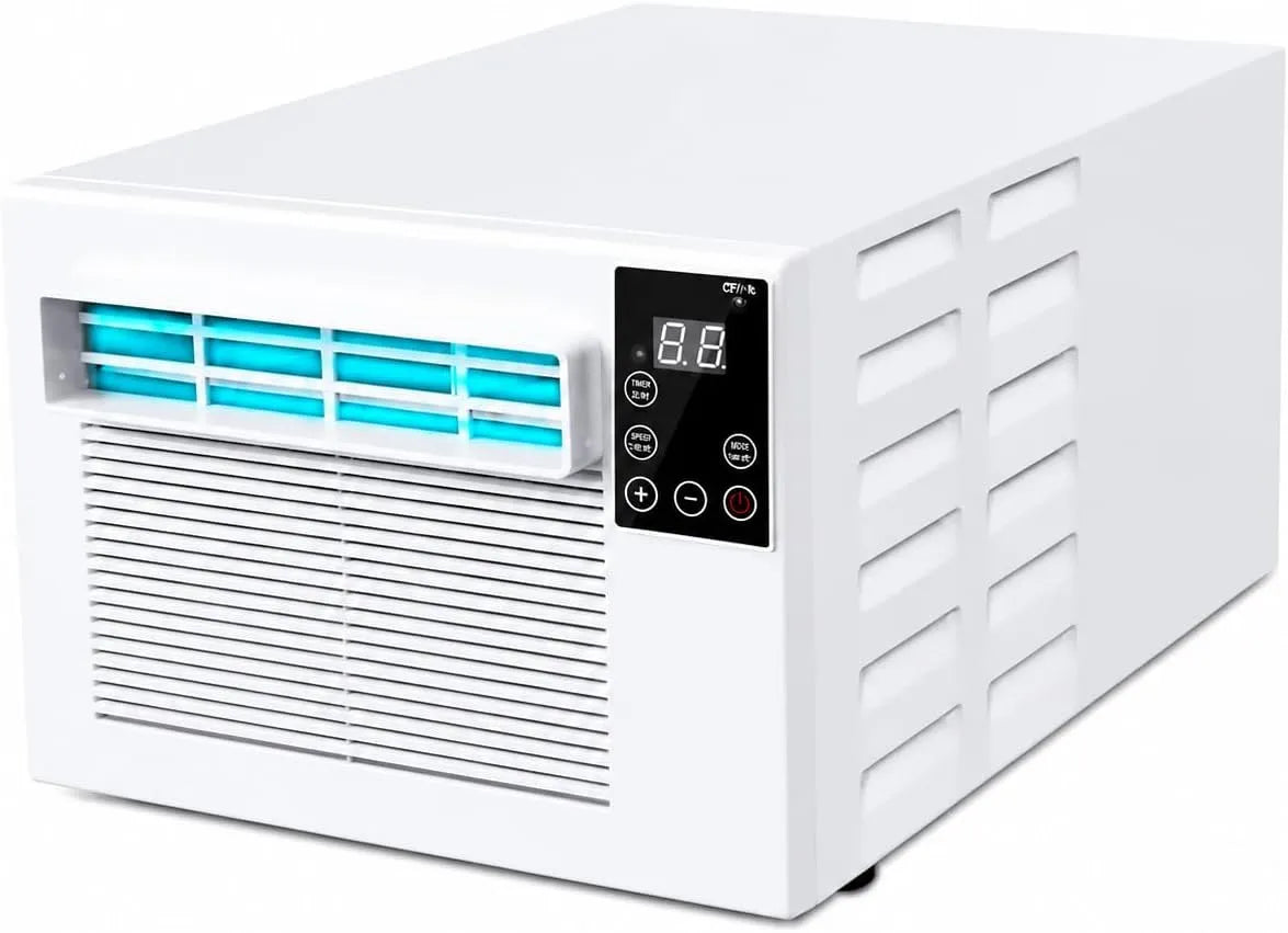 Generisch, Mobilní klimatizace, Přenosná klimatizace, 280 W, mini- split chladič, žádná externí jednotka, Bílá, 2 kW, 38 dB