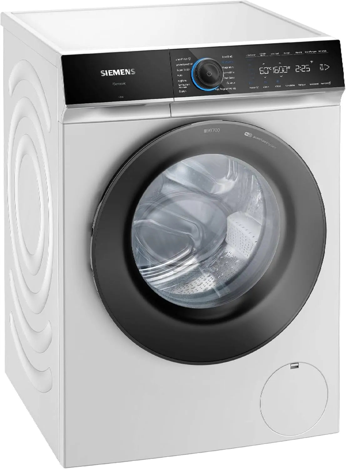 Siemens iQ700 WG66B2AK1, Pračky, Smart pračka 11 kg 1600 UpM rychlost Balení XL, Bílá, 11 kg, 700 W