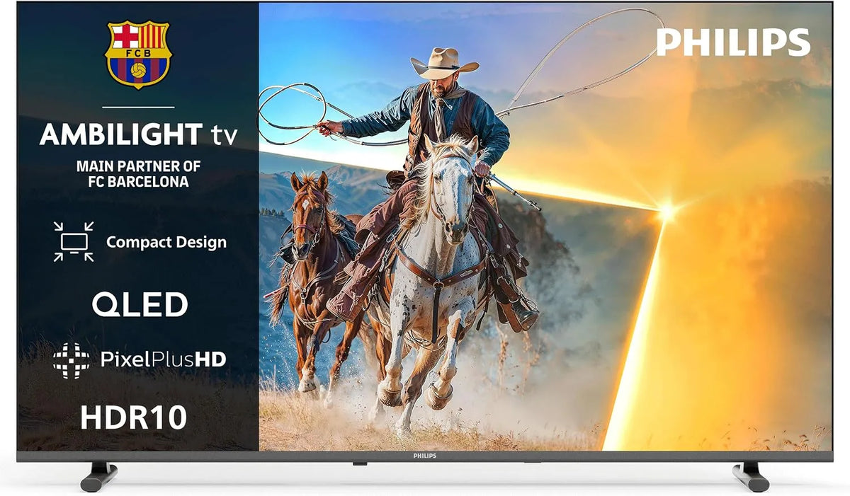 PHILIPS 40PQS6901/12 40PQS6901, Televizory, Ambilight TV / 12 40- inch FHD QLED Smart TV, Černá, QLED
