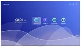 Newline STV-4324, Monitory, + + 43 STV + Series, 4K, Android 14, Cast +, Digitální Signage displej [Non, Černá, 109.2 cm