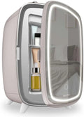 Cecotec, Minichladničky, Malá kosmetická lednička 6L Bamba CoolingBeauty 6000 Mirror Rose. Mini lednička, Růže, 6L