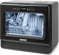 Duronic DW10, Stolní myčky nádobí, BK myčka nádobí, mini myčka pro až 6 osob, Bílá, 5 l, 950 W, 2l, 3V