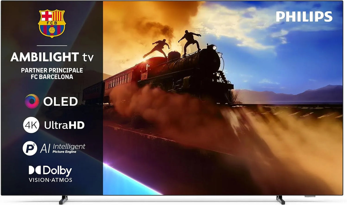 PHILIPS 48OLED770/12 2160p, OLED displeje, 48OLED770 Tos udělal 121 cm (48) Diagonální třída OLED-TV, Černá, 121 cm, OLED, 4K, QLED