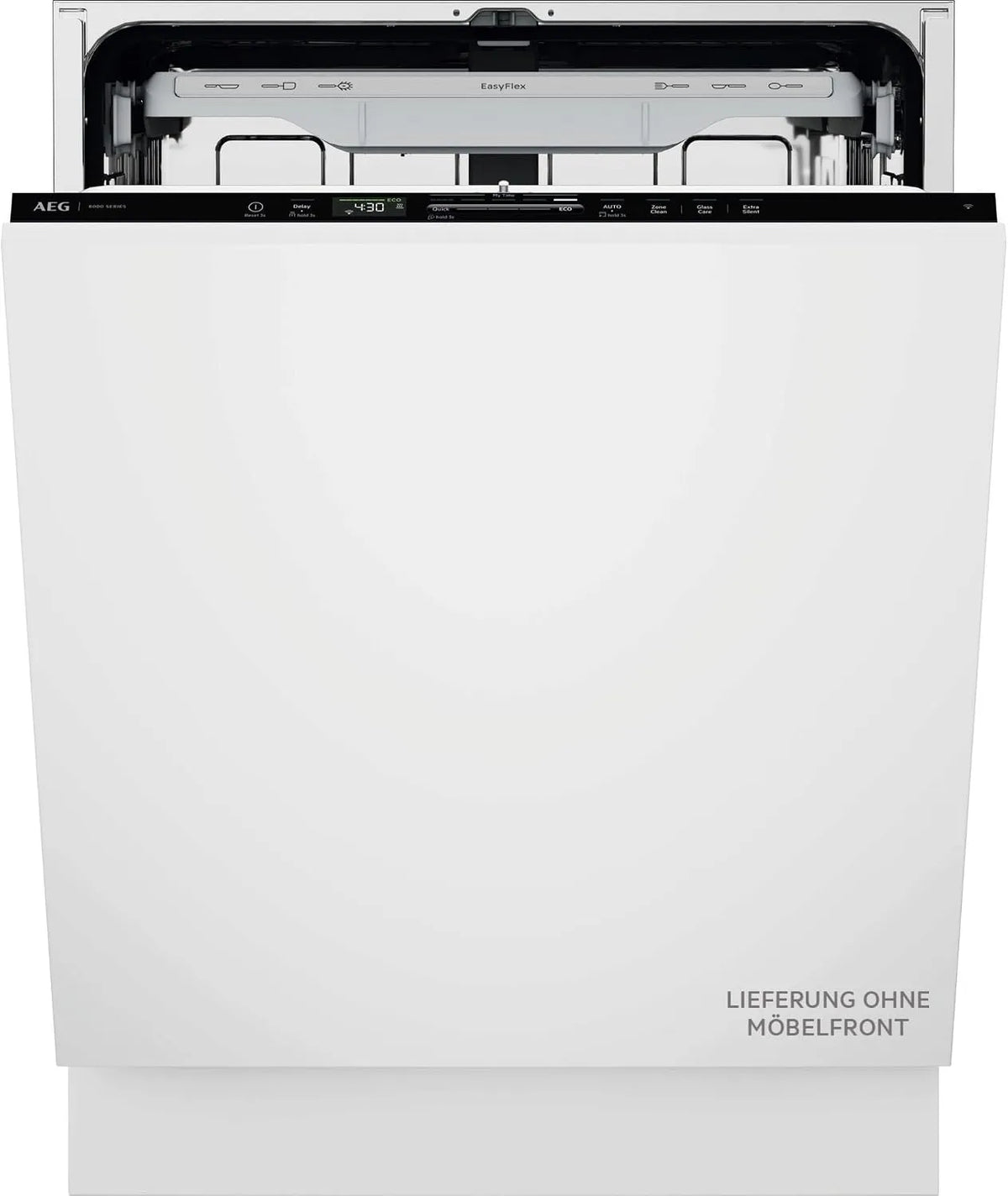 AEG GI8200A2TC, Myčky nádobí, 60 cm, Plně integrovaná 8000 myčka nádobí, inteligentní WiFi myčka nádobí, Stříbrná, 38 dB, 8.4L